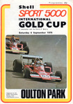 Programme cover of Oulton Park Circuit, 06/09/1975
