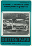 Programme cover of Oulton Park Circuit, 14/08/1978
