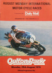 Programme cover of Oulton Park Circuit, 28/08/1978