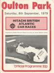 Programme cover of Oulton Park Circuit, 08/09/1979