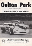 Programme cover of Oulton Park Circuit, 25/07/1981