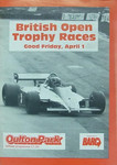 Programme cover of Oulton Park Circuit, 01/04/1983