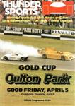 Programme cover of Oulton Park Circuit, 05/04/1985