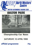Programme cover of Oulton Park Circuit, 12/04/1986