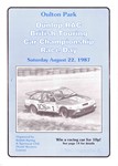 Programme cover of Oulton Park Circuit, 22/08/1987