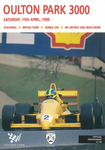 Programme cover of Oulton Park Circuit, 15/04/1989