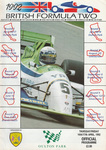 Programme cover of Oulton Park Circuit, 17/04/1992