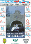 Programme cover of Oulton Park Circuit, 19/07/1992