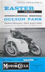 Programme cover of Oulton Park Circuit, 23/04/1962