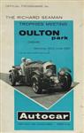 Programme cover of Oulton Park Circuit, 23/06/1962