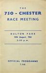 Programme cover of Oulton Park Circuit, 14/08/1965