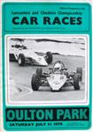 Programme cover of Oulton Park Circuit, 31/07/1976