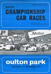 Programme cover of Oulton Park Circuit, 24/09/1977