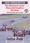 Programme cover of Oulton Park Circuit, 08/06/1986