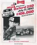 Programme cover of Oxford Plains Speedway, 17/07/1983