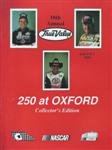 Programme cover of Oxford Plains Speedway, 07/07/1991
