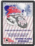 Programme cover of Oxford Plains Speedway, 06/07/1997