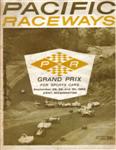 Programme cover of Pacific Raceways, 30/09/1962