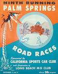 Programme cover of Palm Springs, 04/12/1955