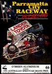 Programme cover of Parramatta City Raceway, 26/12/1991