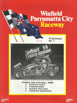 Programme cover of Parramatta City Raceway, 07/10/1988