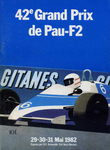 Programme cover of Pau, 31/05/1982
