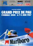 Programme cover of Pau, 08/06/1987