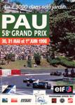 Programme cover of Pau, 01/06/1998