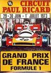 Poster of Paul Ricard, 01/07/1973