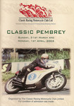 Programme cover of Pembrey Circuit, 01/04/2002