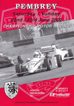 Programme cover of Pembrey Circuit, 23/06/2002