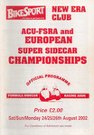 Programme cover of Pembrey Circuit, 26/08/2002