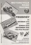 Programme cover of Pembrey Circuit, 22/09/2002