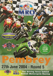 Programme cover of Pembrey Circuit, 27/06/2004