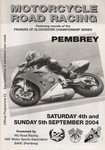 Programme cover of Pembrey Circuit, 05/09/2004