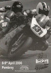 Programme cover of Pembrey Circuit, 09/04/2006