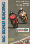 Programme cover of Pembrey Circuit, 08/07/2007