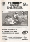 Programme cover of Pembrey Circuit, 19/10/2008