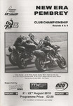 Programme cover of Pembrey Circuit, 22/08/2010