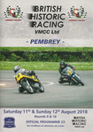 Programme cover of Pembrey Circuit, 12/08/2018