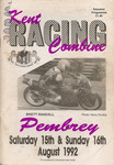 Programme cover of Pembrey Circuit, 16/08/1992