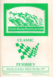 Programme cover of Pembrey Circuit, 11/05/1997