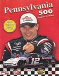Programme cover of Pocono Raceway, 01/08/2004