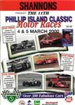 Programme cover of Phillip Island Circuit, 05/03/2000