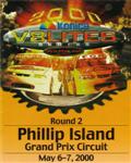Programme cover of Phillip Island Circuit, 07/05/2000