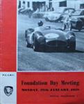 Programme cover of Phillip Island Circuit, 27/01/1958