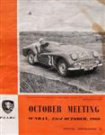 Programme cover of Phillip Island Circuit, 23/10/1960