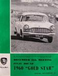 Programme cover of Phillip Island Circuit, 11/12/1960
