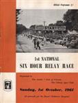 Programme cover of Phillip Island Circuit, 01/10/1961