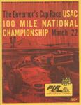 Programme cover of Phoenix International Raceway (USA), 22/03/1964